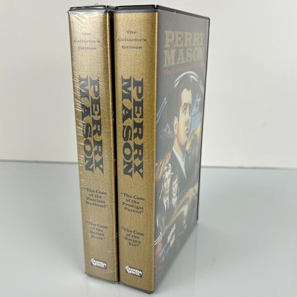 2x Perry Mason Collector's Edition VHS Tapes 4 Episodes '57 '58 -EUC & 1 NEW - Picture 4 of 16